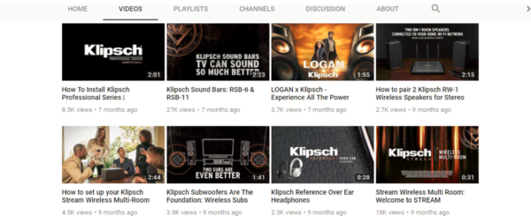 youtube product descriptions and thumbnails