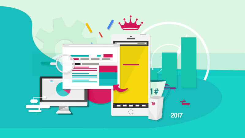 SEO in 2017 - mobile optimisation as a competitive advantage